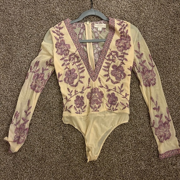Honey Punch Tops - Honey punch bodysuit -NWOT